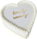 Twenty Serving Cake Topper – Gold Acrylic 27th Birthday Cake Decoration, Funny Twenty Seven Cake Sign, Reusable Cake Topper for Men & Women Party Supplies (twenty serving)