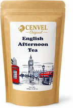 CENVEL® English Afternoon Tea | City of London Scenes Loose-Leaf Black Tea in Resealable Pouch | 5.29 Oz | Great Gift for Loved Ones (150g, London City)