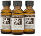 Bakto Flavors Natural Coconut Flavor (1 FL OZ) Pack of 3