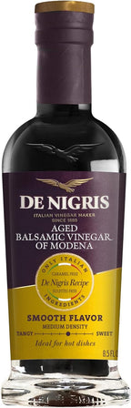 De Nigris Balsamic Vinegar Of Modena 8,5 Oz (250ml) | Balsamic Vinegar From Modena Italy Aged For 3 Years In Antique Wooden Casks