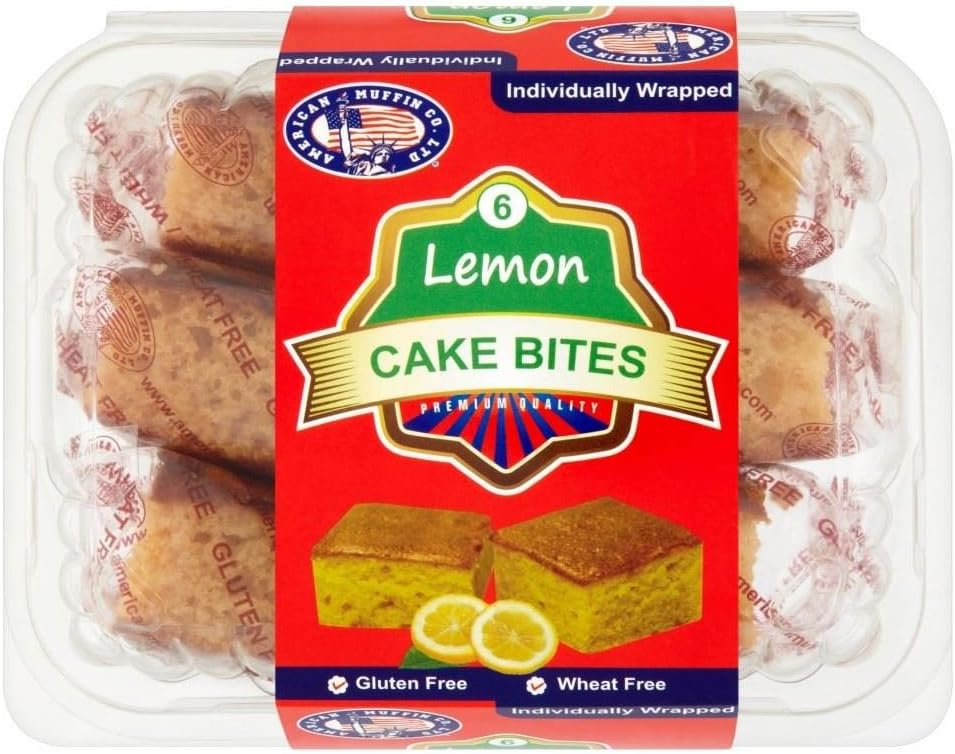 American Muffin Co Gluten Free Lemon Cake Bites (6)
