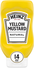 Heinz Yellow Mustard, 14 oz