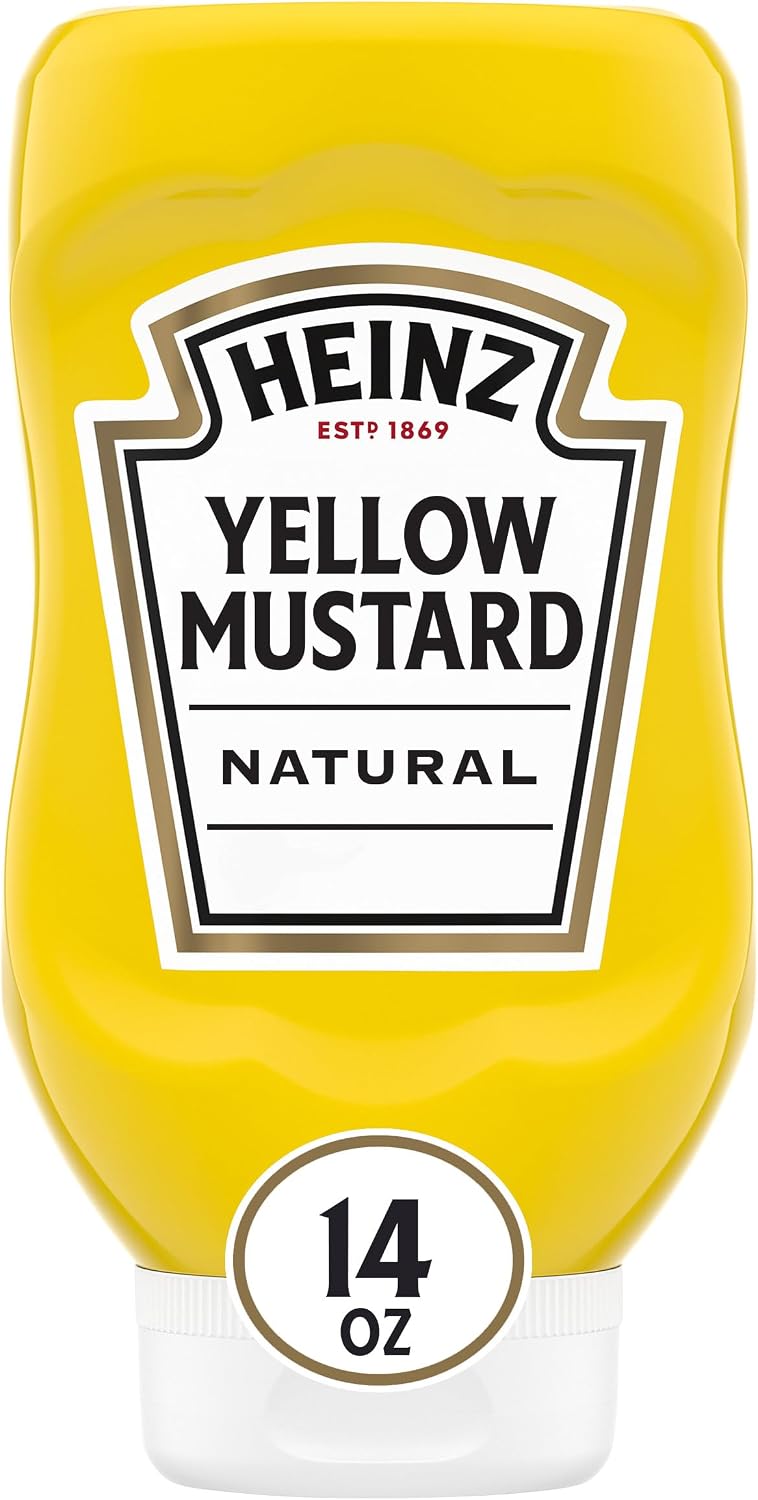 Heinz Yellow Mustard, 14 oz