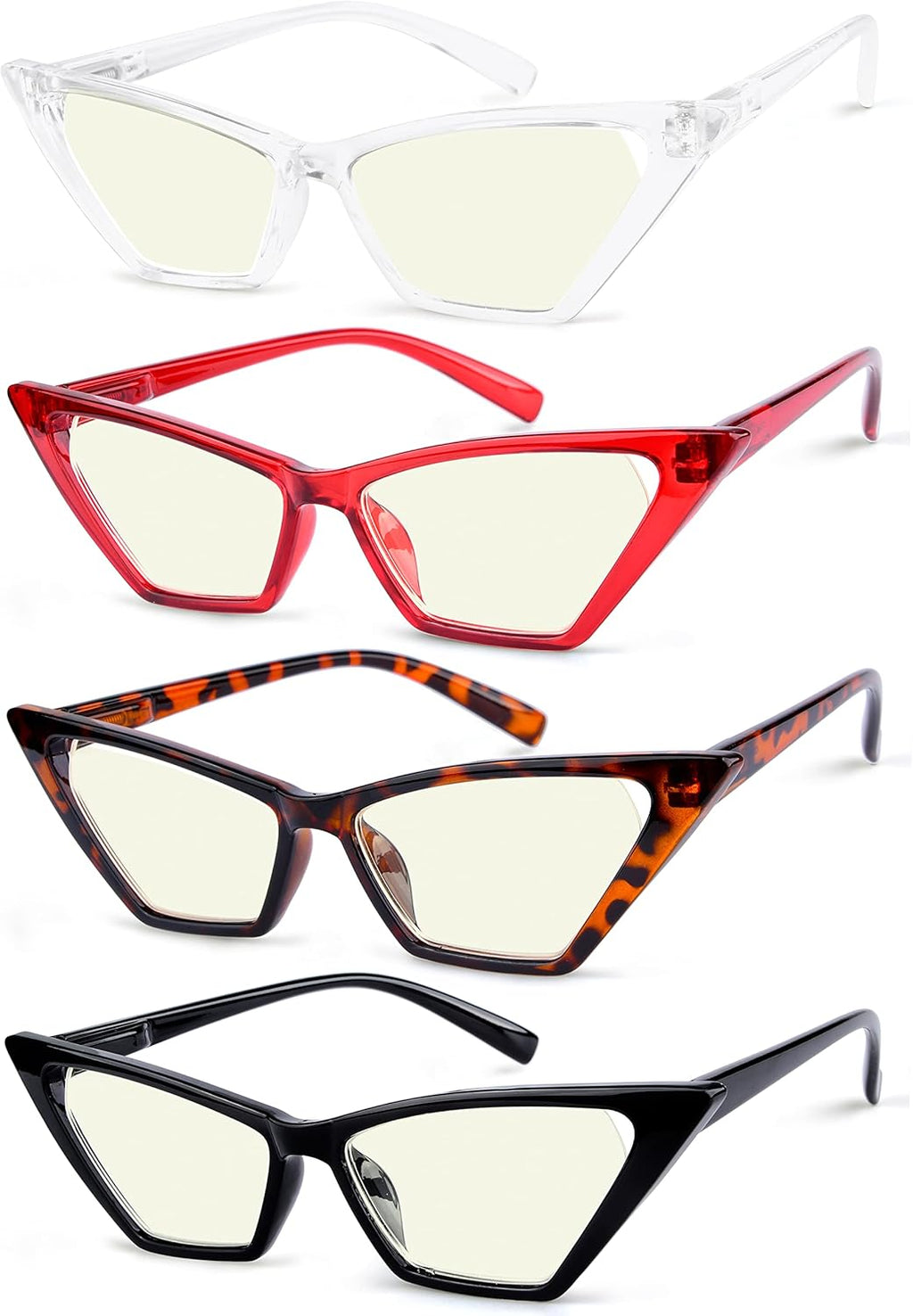 Eyekepper 5-pack Cat Eye Reading Glasses Women Oversized Readers