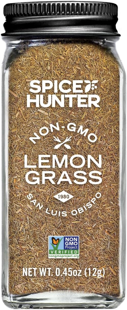 Spice Hunter Lemon Grass, Leaves, 0.45-Ounce Jar