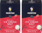 Morton Ice Cream & Cooling Salt Box, 4 lb, 2 Pack