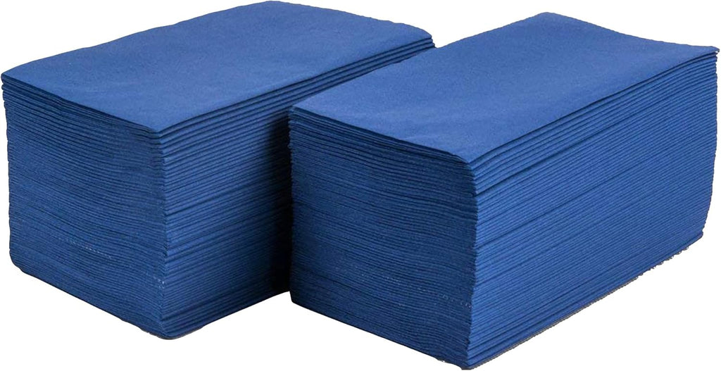 Perfect Stix - PS 2 PLY DINNER NAP Navy Blue 125CT 2 Ply Dinner Napkin Navy Blue, 3" Height, 4" Width, 8" Length 125ct
