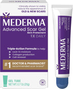 Mederma Advanced Scar Gel - Treats Old & New Scars, Reduces Appearance of Scars from Acne, Surgery, Burns, Injury & Stretch Marks, 0.70 Oz (20g)