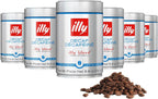 illy Decaf Whole Bean Coffee, Classico Decaffeinated Medium Roast, 100% Arabica, Premium Italian Coffee, Ideal for Espresso, Drip, Moka and French Press Brewing, 8.8oz, 6 Pack