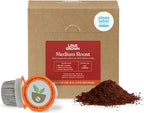 Love Grown Plastic-Free Coffee Pods, 100% Arabica Single-Serve Cups, Compostable, Non-GMO - Compatible with Keurig Coffee Pods Machines and K-Cup Brewers Medium Roast, Box of 15