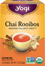 Yogi Tea, Chai Rooibos, 16 Count, Packaging May Vary