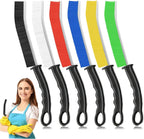 6Pcs Hard Bristle Crevice Cleaning Brush, Multifunctional Premium Crevice Cleaning Tool, Designed for Cleaning Narrow Spaces, Suitable for Toilet, Faucets, Kitchen, Grout,Colorful