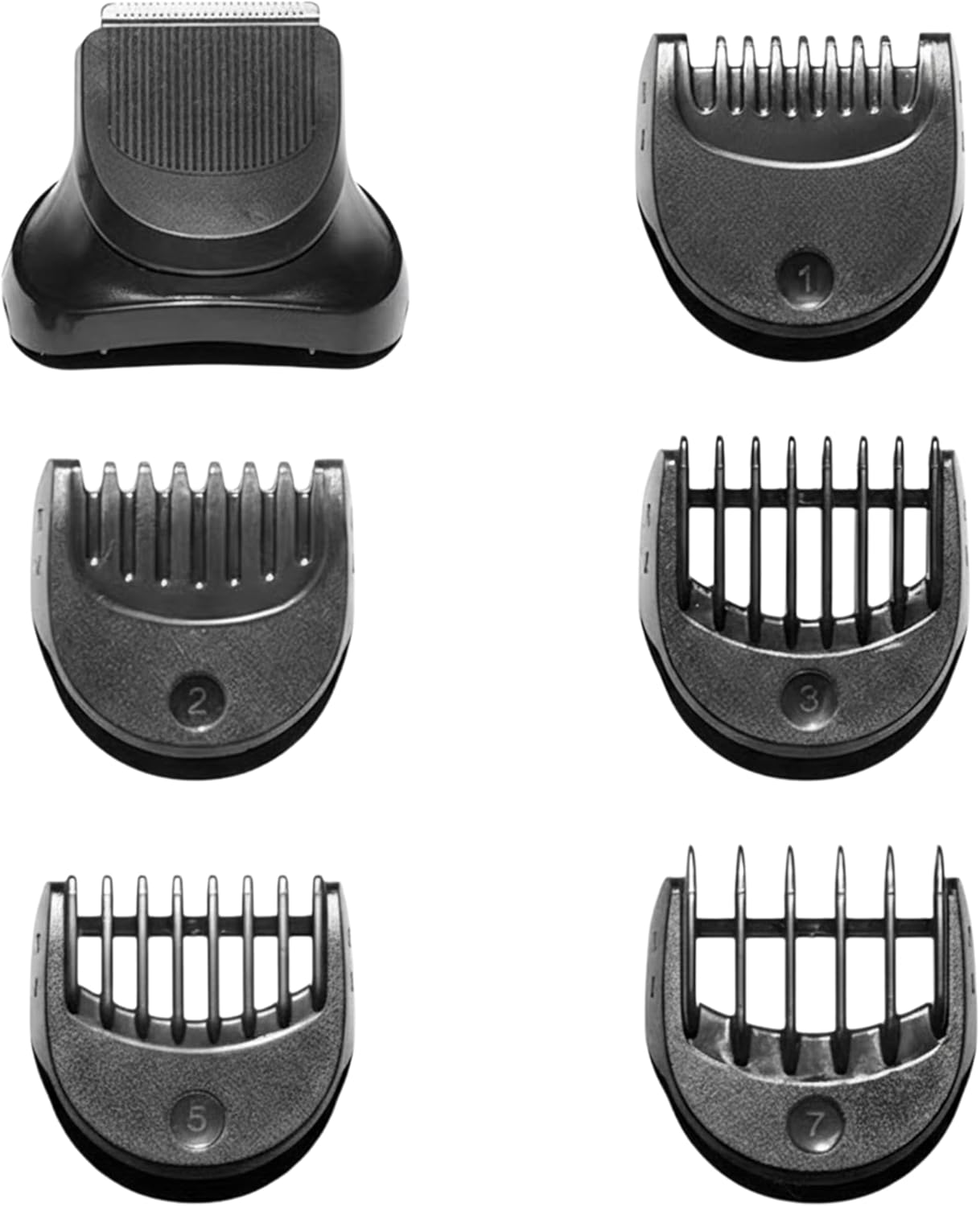Beard Trimmer Attachment for Br-aun Series 3: Electric Shaver Trimmer Head Shaver Beard Trimmer Head, Compatible with Electric Shavers，Series 3 Trimmer Head 1pcs + 5 Combs