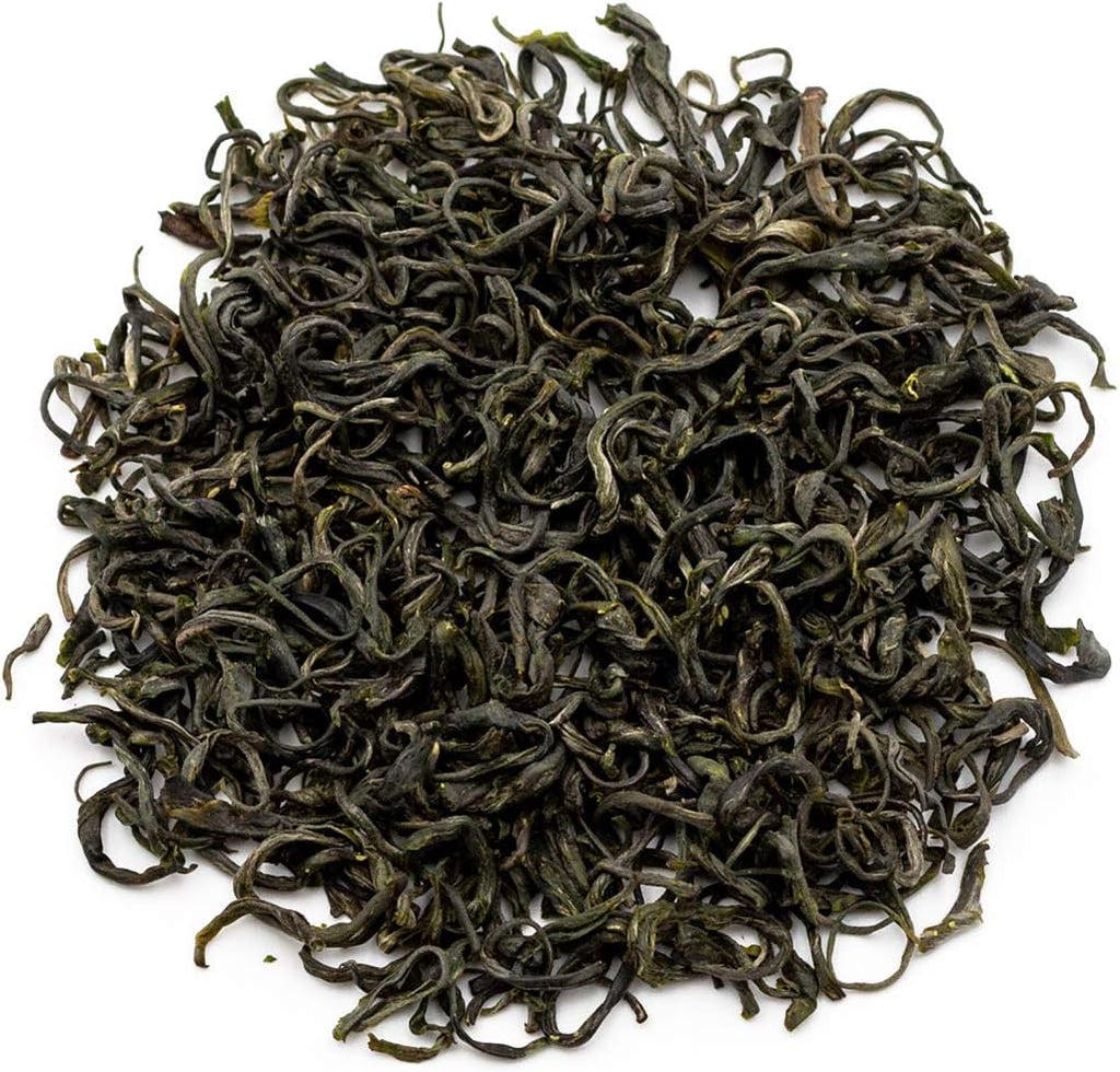 oriarmcha 2025 Qingdao Laoshan Green Tea Loose Leaf - Chinese Cloud and Mist Tea Leaves - 450g (16-ounce) Ziplock Resealable Bag