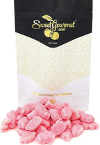 SweetGourmet Sour Strawberry Piglets | Mini Pigs Gummi Candy | 1 Pound