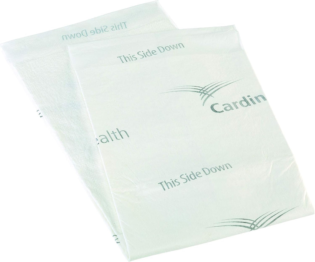 Cardinal Health™ Wings™ Extra Absorbency Premium Underpad, White, 30 x 36IN, Disposable Bed Pads, Chux Pads, Adults, Elderly, Kids - Case of 70
