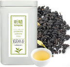 Xin Qing Taiwan High Altitude Jasmine Green Tea High Mountain Jasmine Green Tea Taiwan Tea Natural floral and tea aroma without bitterness 150g/5.29oz