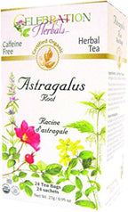Celebration+Herbals+Teabags+Herbal+Tea+Astragalus+Root+Tea+Organic+-+24+Herbal+Tea+Bags