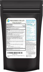 Prescribed For Life Sodium Bicarbonate Powder, Organic Aluminum Free Baking Soda, Bicarbonato de Sodio en Polvo, USP Grade (1kg / 2.2lb)