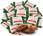 Premium Sugar Free Candy Pecan Delight – 1 lb (16 oz, 32 Pcs) Bulk – Individually Wrapped Zero Sugar Dark Chocolate Car – Diabetic Sugar Free