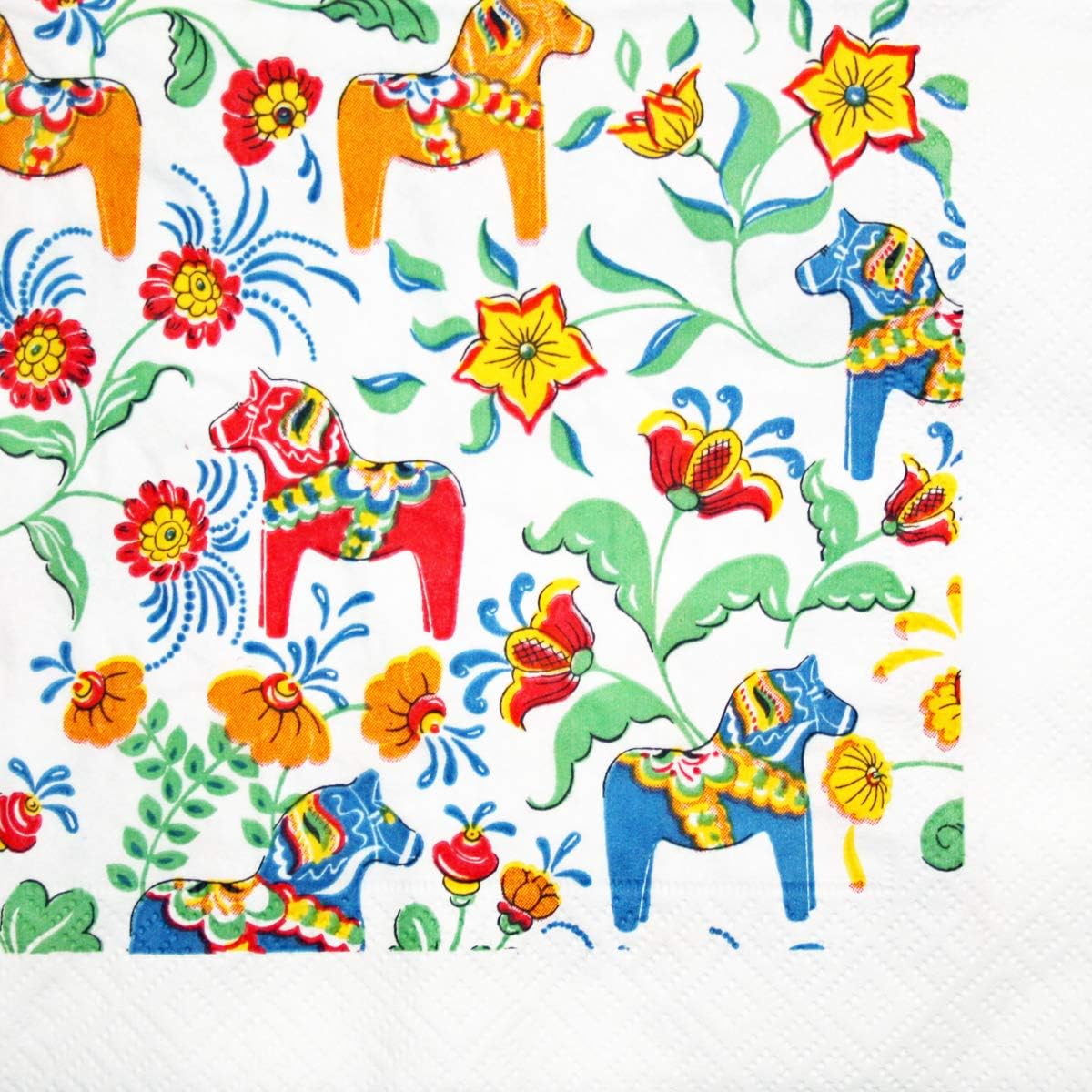 Dalahorse & Kurbits Paper Luncheon Napkin