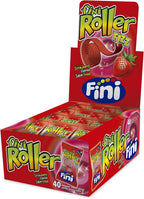 Fini Strawberry Rollers Extra Sour Candy (40 count)
