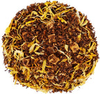 The Whistling Kettle Peach Rooibos Tea (Georgia Peach)- Sweet Aromatic Caffeine Free Flavored Rooibos Tea with Peach and Marigold- 4oz (80 servings)