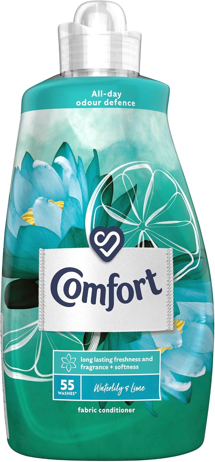Comfort Creations Fabric Conditioners - Waterlilly & Lime, Pack of 6 ((55w))