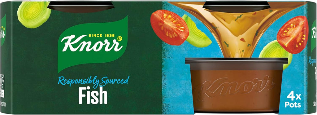 Knorr Fish Stock Pot 4 x 28g
