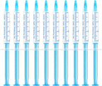 EZGO 10 Pack Teeth Whitening Gel Refills 22% Bleaching Gel, No Sensitive Teeth Whitener, Great for Sensitive Tooth Whitening, Carbamide Peroxide Teeth Whitening Gel, Mint Flavor (10X 3ML)