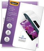 FEL52225 - Fellowes Glossy Pouch - Letter, 3 mil, 50 Pack