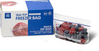 24/7 Bags- Snack Freezer Bags - 300 Count with Expandable Bottom and New Calendar Feature, Easy Fill On The Go