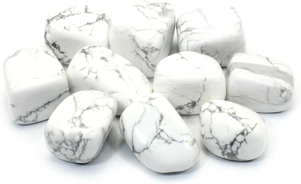 CrystalAge Howlite Tumble Stone (20-25mm) - Pack of 5