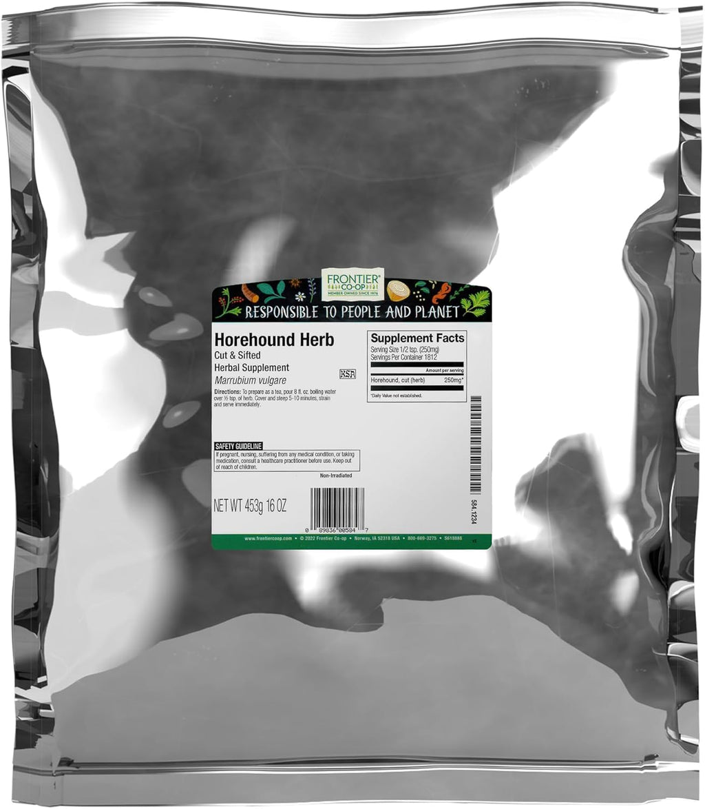 Frontier Co-op Cut and Sifted Horehound Herb 1lb