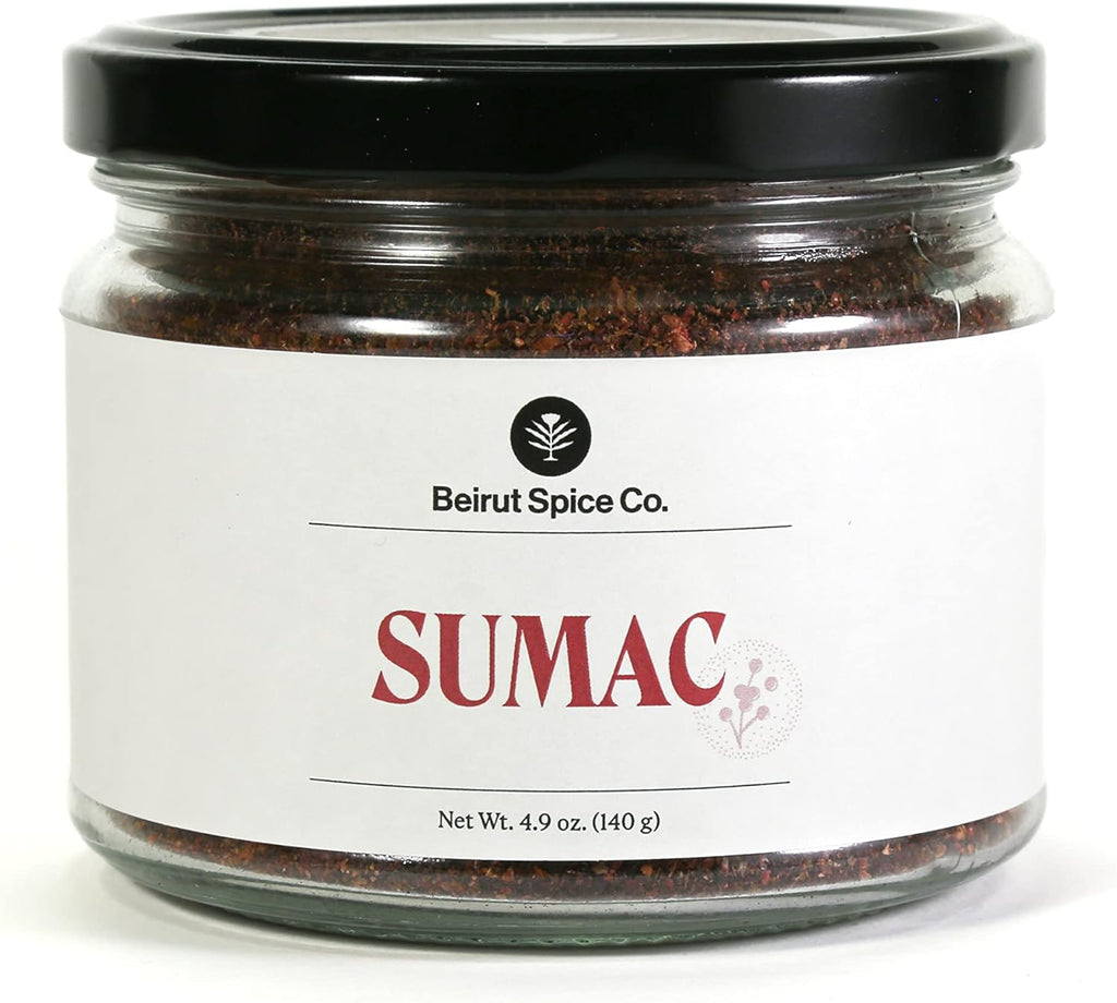 Beirut Spice Co. Pure Sumac - No Salt, No Additives, Single Origin Lebanese Sumac Powder 4.2 oz