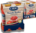 Cirio Passata Rustica Crushed Tomatoes 2 x 350g (Pack of 6, 4200g)