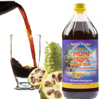 Tahiti Trader Island Style High Potency Noni Juice - Pure Noni Fruit Juice Fermented to Vinegar - Organic Antioxidant Superfood Supporting Energy & Body Health - (32oz, 1 Pack)