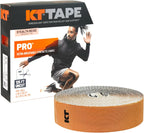 KT Tape, PRO Synthetic Kinesiology Athletic, 125' Uncut Roll, Stealth Beige
