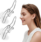2 Pcs Nose Shaper Clip, Up Lifting Clip Nose Shaper, Silicone Wide Nose Slimmer Pain Free Up Lifting Straightener