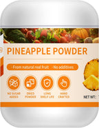 GaoGaoFen Pineapple Powder,Natural Fruit Powder,7.05oz/200g,Pineapple Flavor for Smoothies,Drinks, Baking,No Sugar Added No Additives