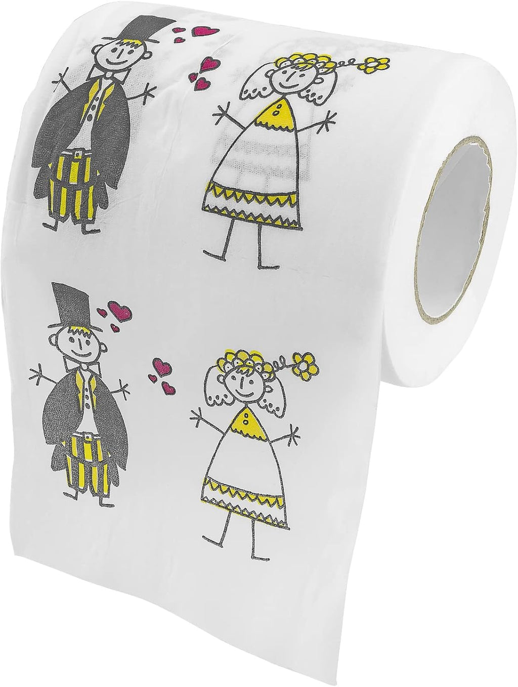 Funny Wedding Gift Just Married Toilet Paper