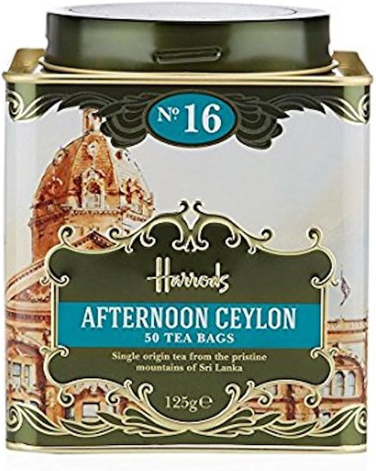 Harrods, No. 16 Afternoon Ceylon (50 Tea Bags)