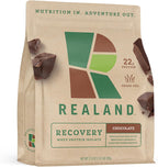 Whey Protein Isolate - Grass-Fed Protein Powder for Recovery - 22g of Protein - 17 Servings (One Size, Chocolate)