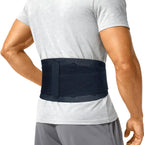 Breathable Mesh Back Brace for Lower Back Pain Relief – Cooling Airflow Lumbar Support Belt for Men & Women – Anti-Sweat Double-Layer Compression for Heavy Lifting, Sciatica, Herniated Disc & Workouts