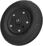 Wheelchair Wheels Replacement 8in Inflatable Electric Front Wheels Front Tire Skidproof Rubber Accessories Pipe Hole 9mm 200x50cm