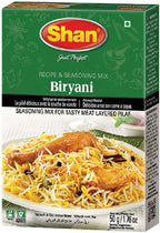 Shan - Biryani Masala Seasoning Mix (50g) - Spice Packets for Spicy Meat Layered Pilaf