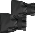 Outdoor Faucet Cover Socks for Winter Freeze Protection, 7.09" W x 9.06" H, Velcro Thickened Anti-Freeze Outdoor Tap Cover, Reusable Waterproof Insulated Spigot backflow Cover,Black, 2Pcs