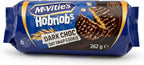 McVitie's Hobnobs Dark Chocolate Biscuits, 262g
