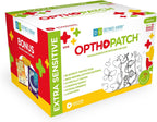 Opthopatch Eye Patches for Kids - Extra Sensitive Adhesive - Color Your Own Patch - 100 Count + 3 Reward Charts