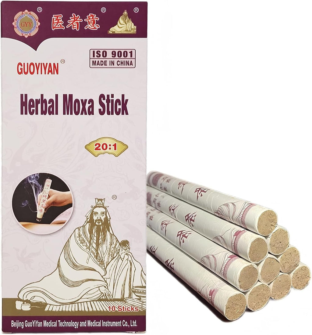 Moxa Stick Used for Moxibustion,The Moxibustion Sticks are Made of Pure Natural Mugwort as raw Material,extracted at a Ratio of 20:1.Moxa Sticks for moxibustion,艾条 艾灸棒Pure moxi Rolls 10rolls